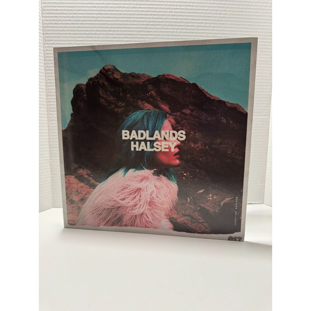 Halsey Badlands Vinyl LP Album Limited Edition Translucent Pink Marble Swirl